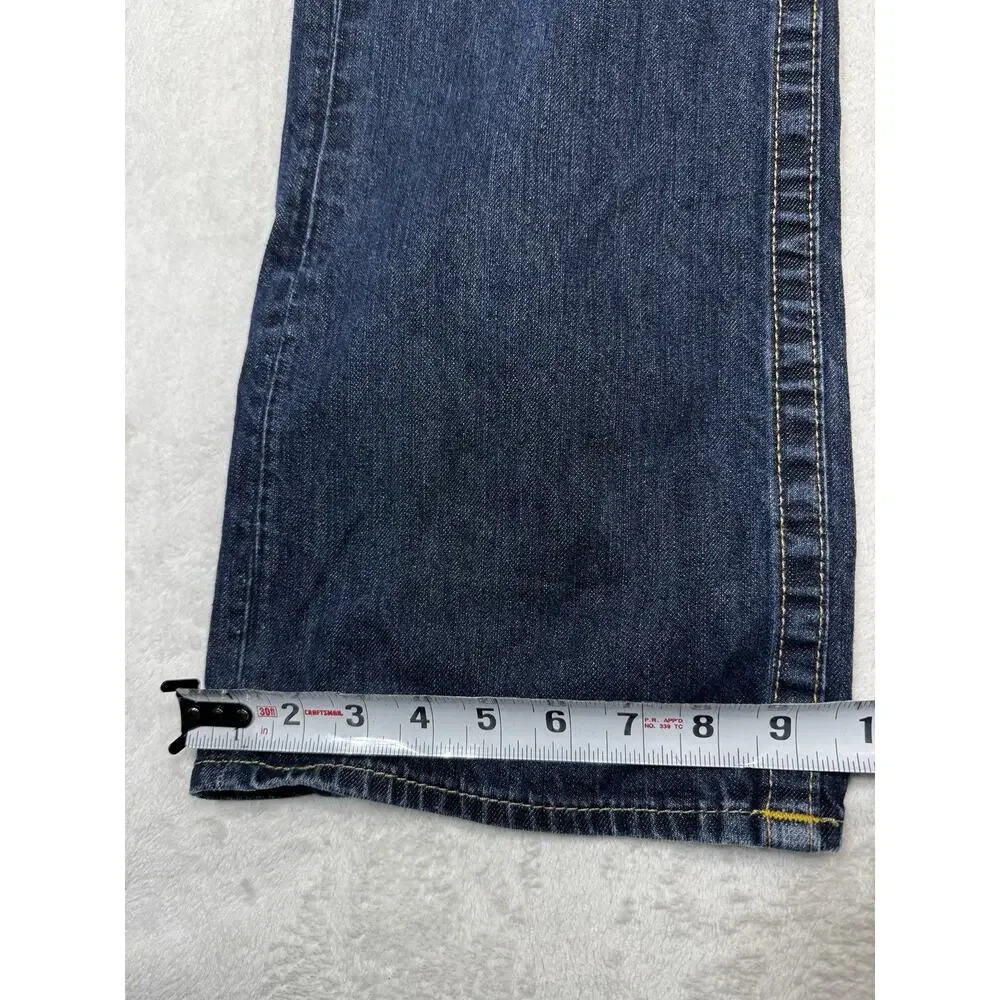 True Religion Straight WFLP Premium Basic Jeans Y2K World Tour Mens 38